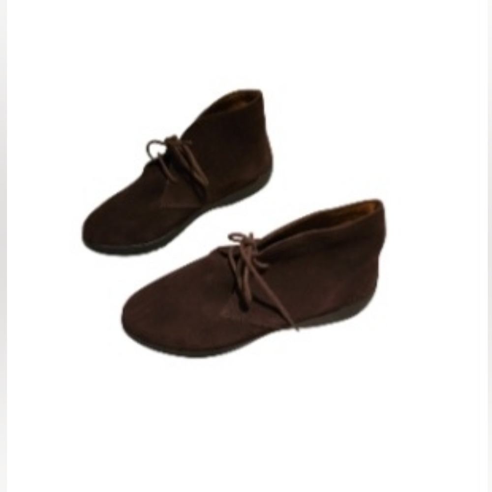 DR COMFORT CARA LEATHER CHUKKA Boots Brown Size 7.5